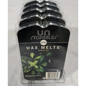 LOT OF 5 Febreze Unstopables Wax Melts Paradise